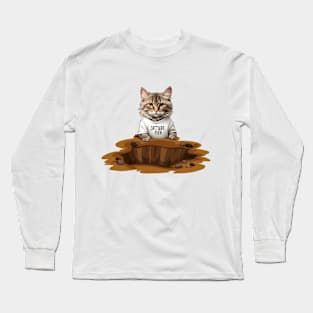 "Cattitude on Fleek." Long Sleeve T-Shirt